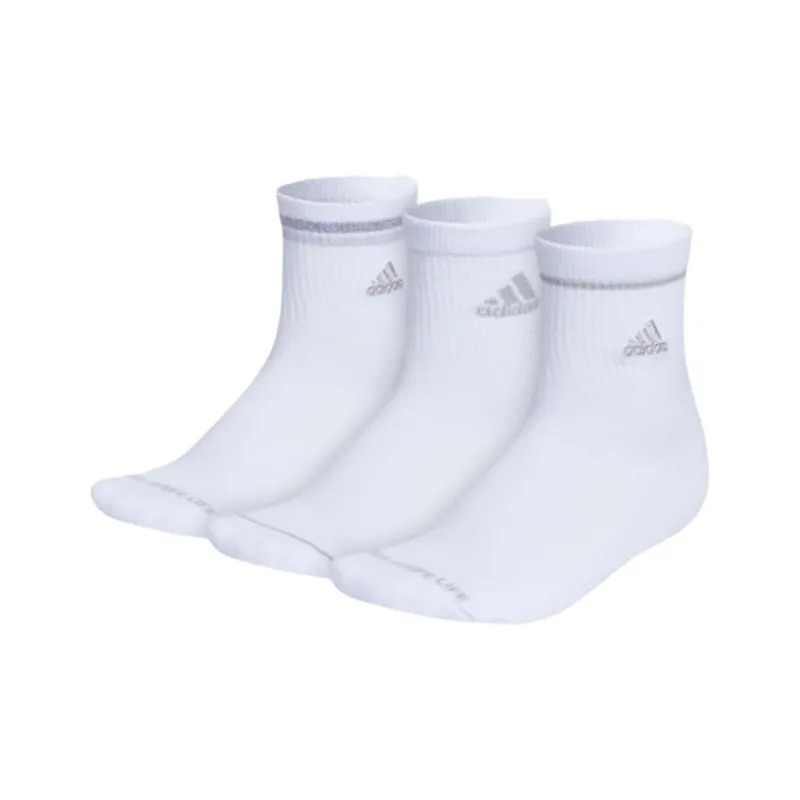 Adidas Free Shipping With AdiClub Cushioned Sport High Quarter Socks 3 Pack-2