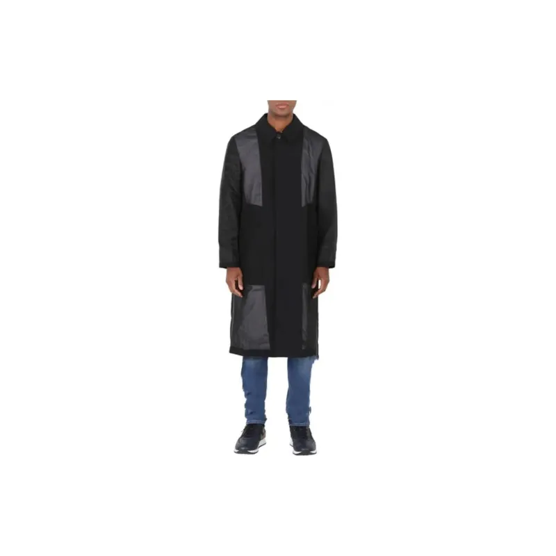 Burberry Coats Men Black-2