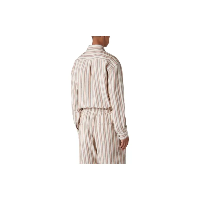 Loro Piana SS24 Shirt Men's Floating Birdcage Red-3
