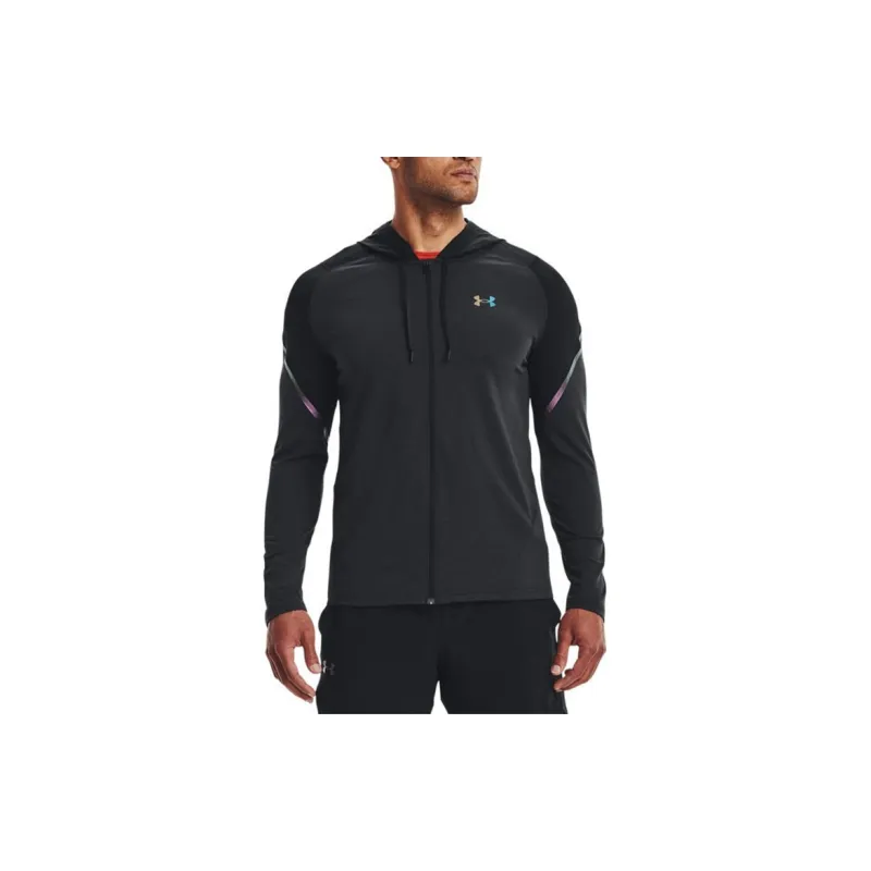 Under Armour Mens RUSH HeatGear Full-Zip Hoodie Black-5