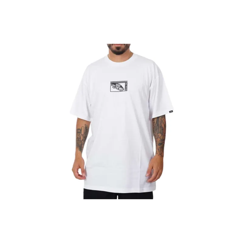 Vans T Shirts Men White-5
