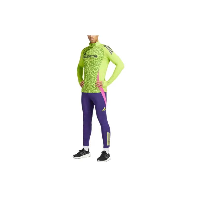 Adidas GENERATION PREDATOR TRAINING TOP Soccer Jerseys Men's Half Sun Mucus Color / Half Awake Purple-Red Color-1
