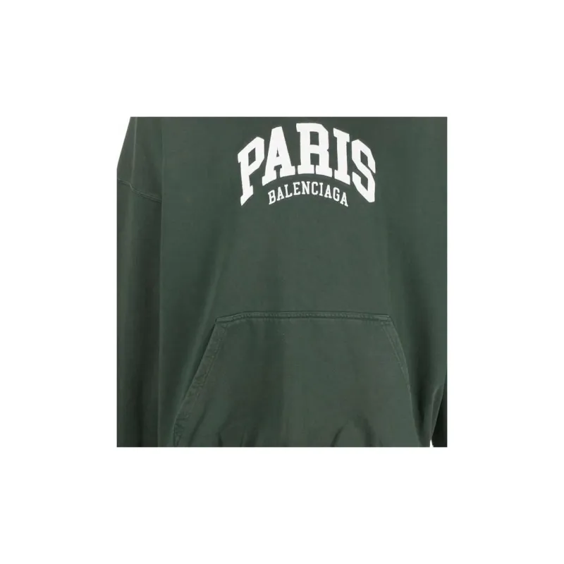 Balenciaga Sweatshirt Regular Fit Men's Green-6