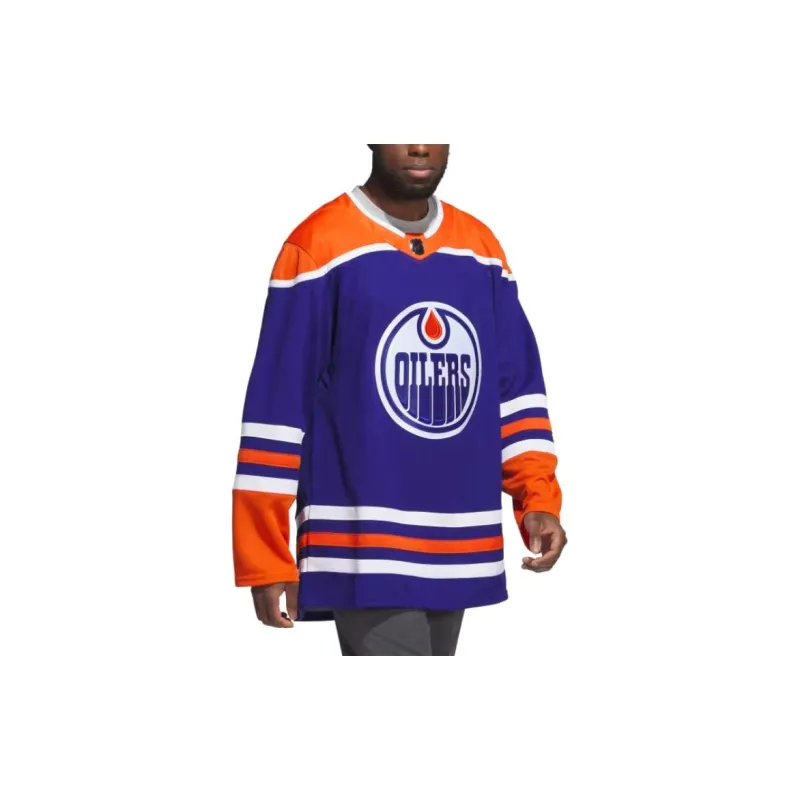 Adidas Oilers Home Authentic Jersey-4