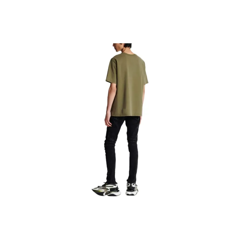 BALMAIN Vintage Logo Embroidered T Shirt-1