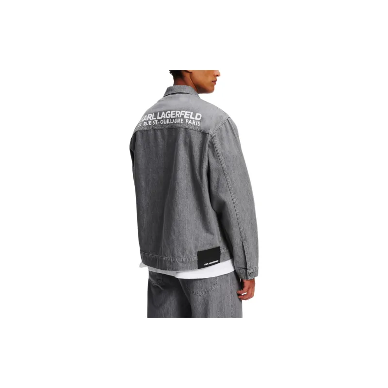KARL LAGERFELD / Karl Lagerfeld Jeans Rue St Guillaume Denim Jacket-3