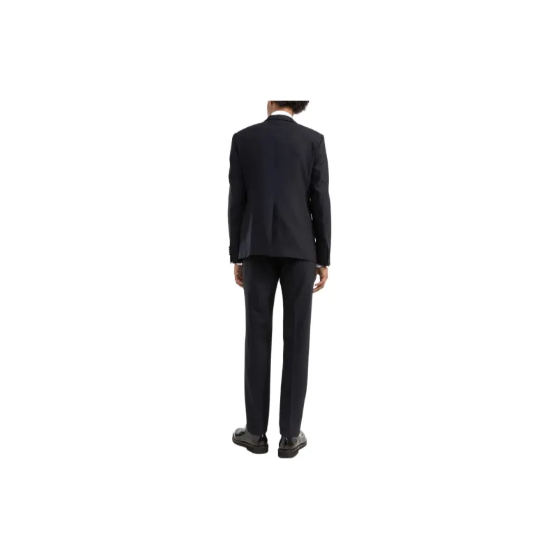 Tagliatore Business Suits Men Clothing Sets Navy Blue-1