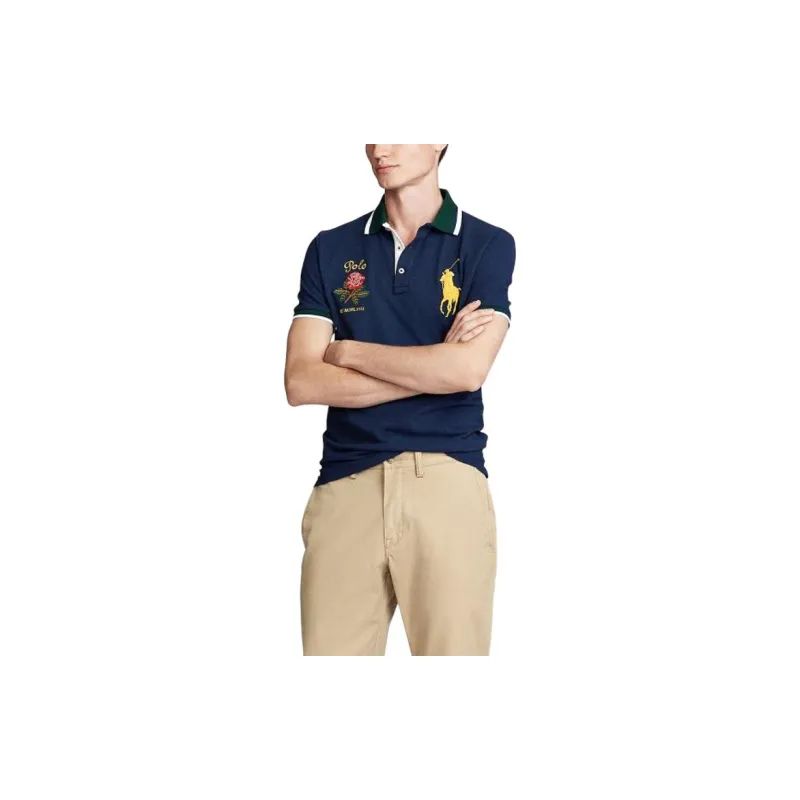 Polo Ralph Lauren Polo Shirt Men's Marine Blue-2