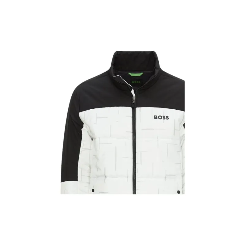 HUGO BOSS Jackets Men Black White-4