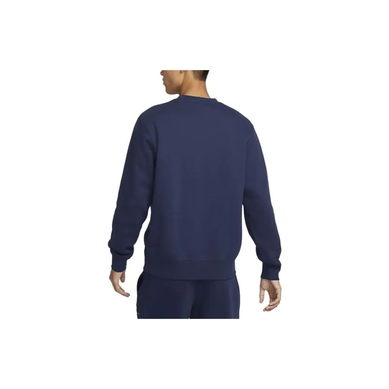 Nike Club Fleece Sweatshirt Men's Deep Navy Blue-4
