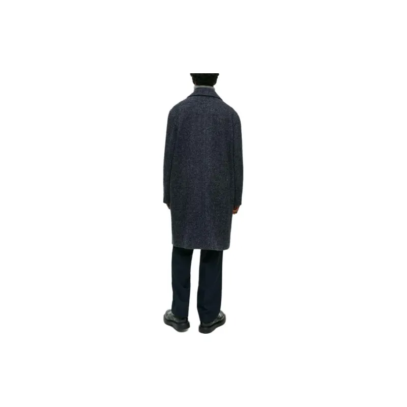 ARKET Coats Men Dark Blue-2