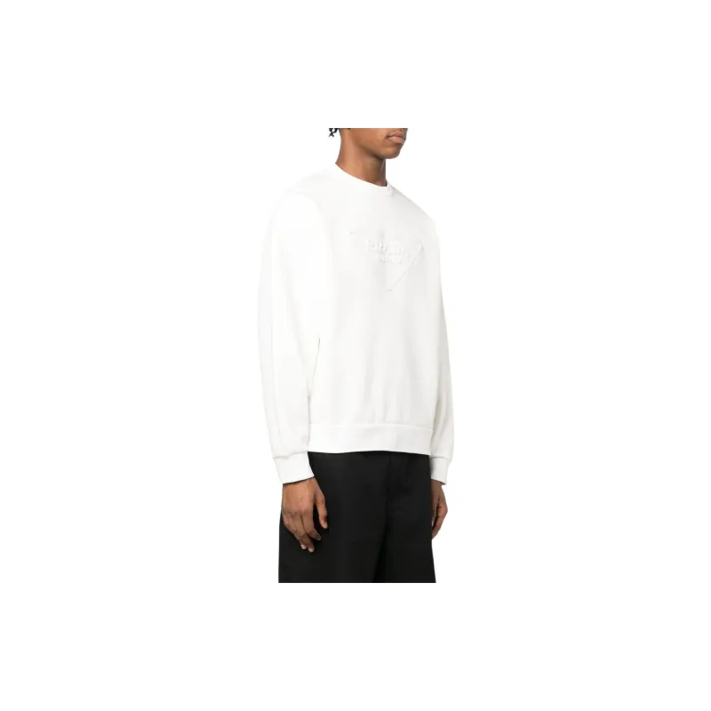 PRADA Sweatshirts Men White-2