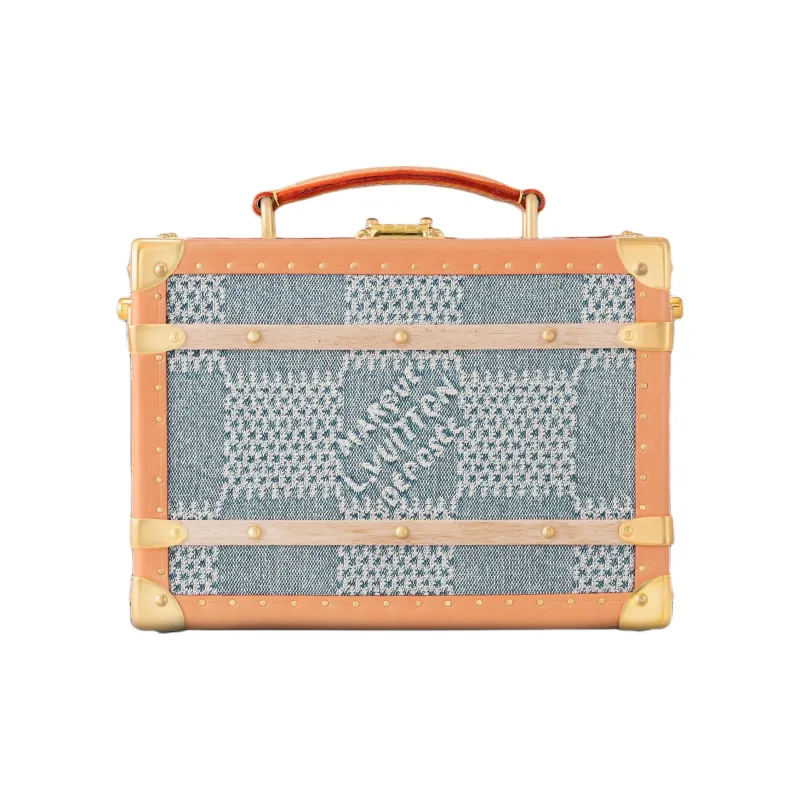 LOUIS VUITTON Handle Trunk Denim-3
