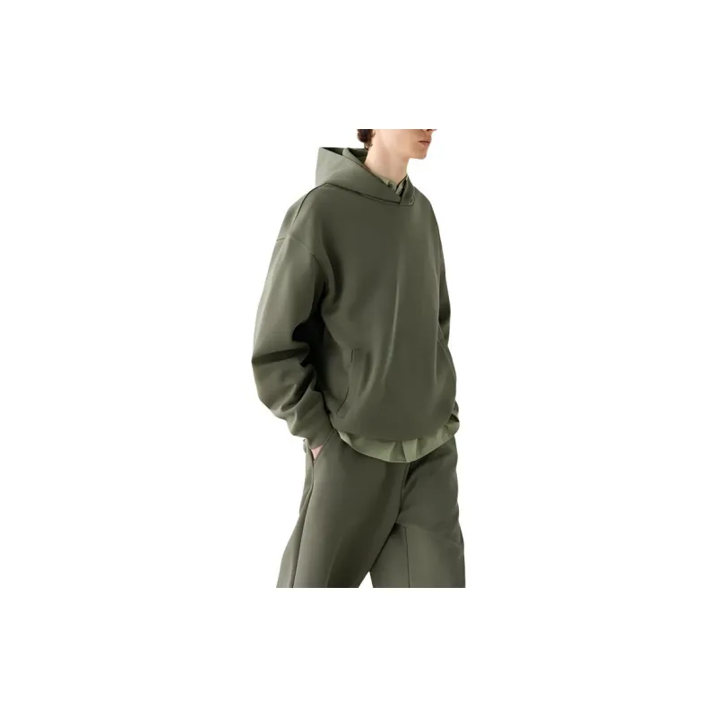 UNIQLO C Collection Sweatshirts Unisex 57 Dark Olive-3