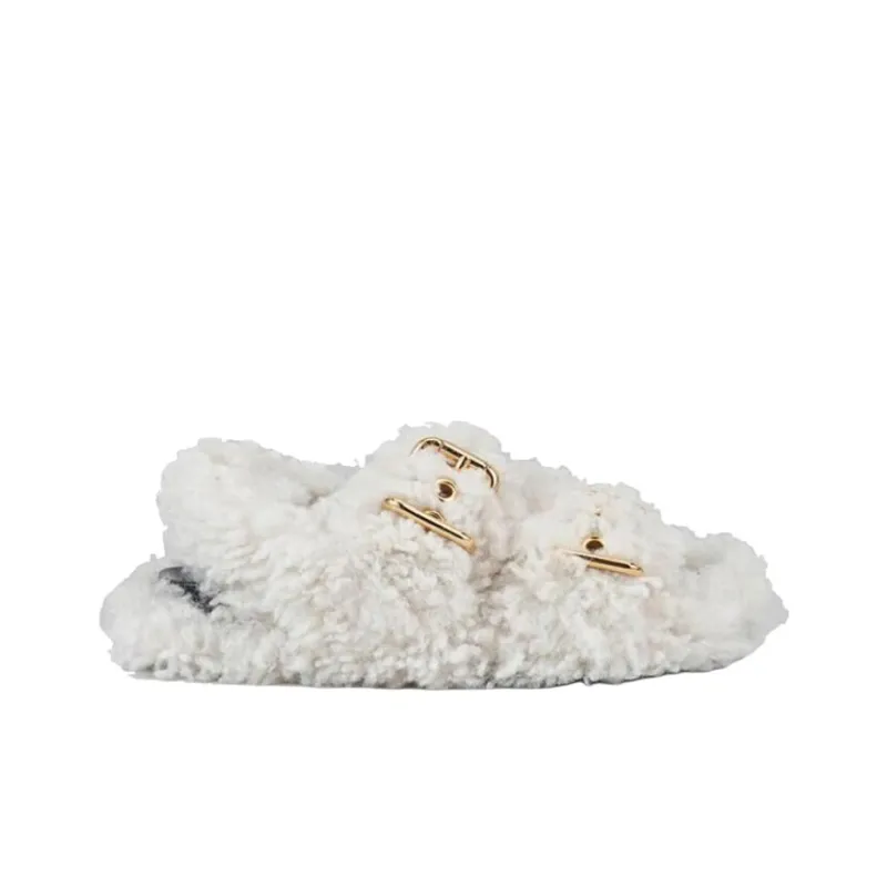 MARNI Fussbett Strap Sandals Women's White-1