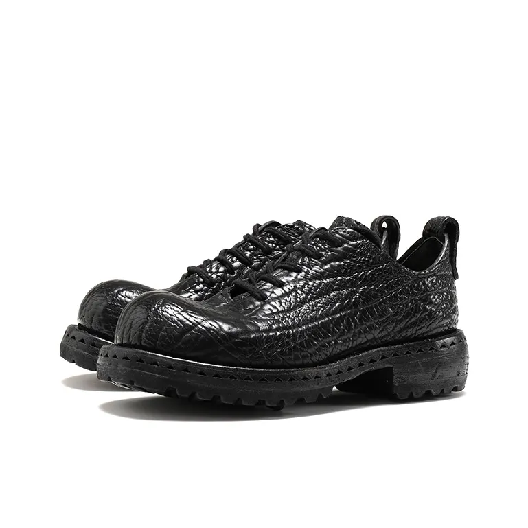 IGESHI Platform Height Increasing Leather Shoes Men's-2