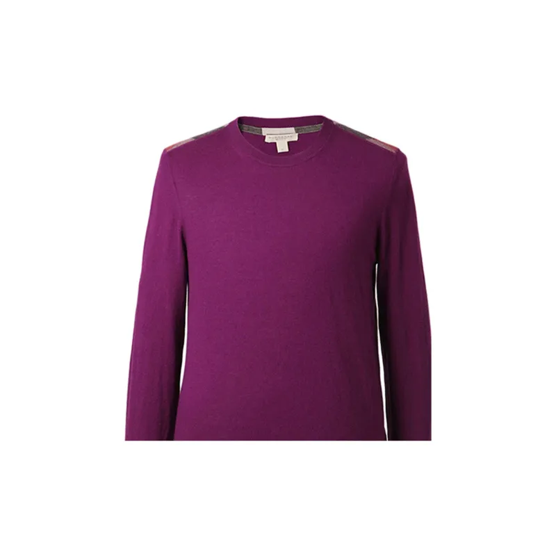 Burberry Sweaters Men Purple-2