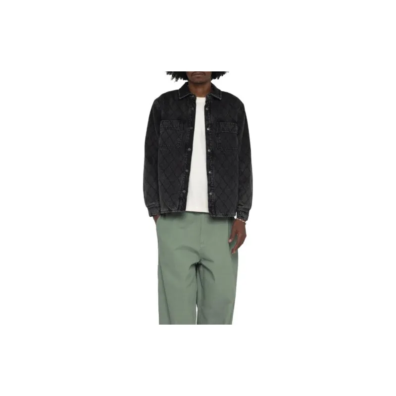 Stussy Quilted Denim Shirt-3