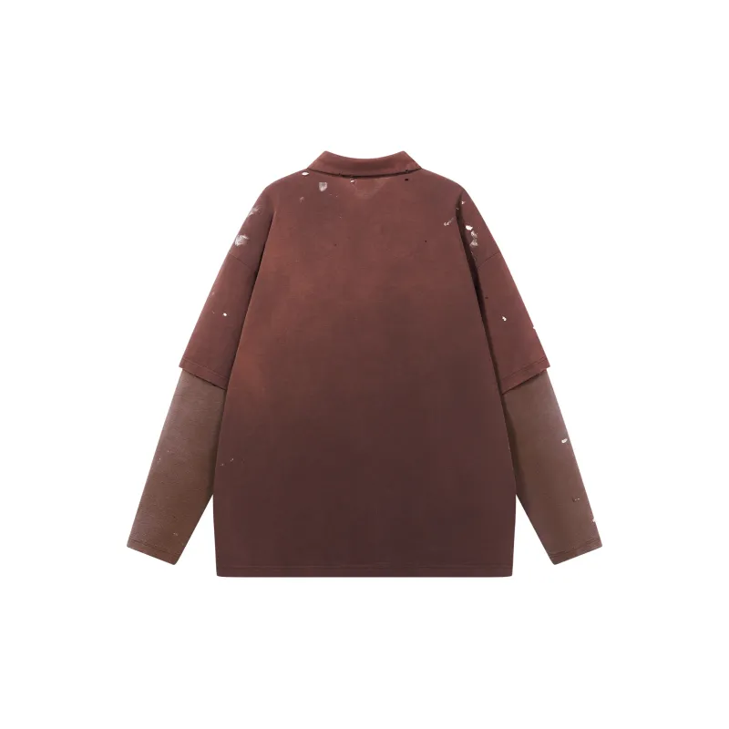 BLIND402 Polo Shirts Unisex Coffee-1