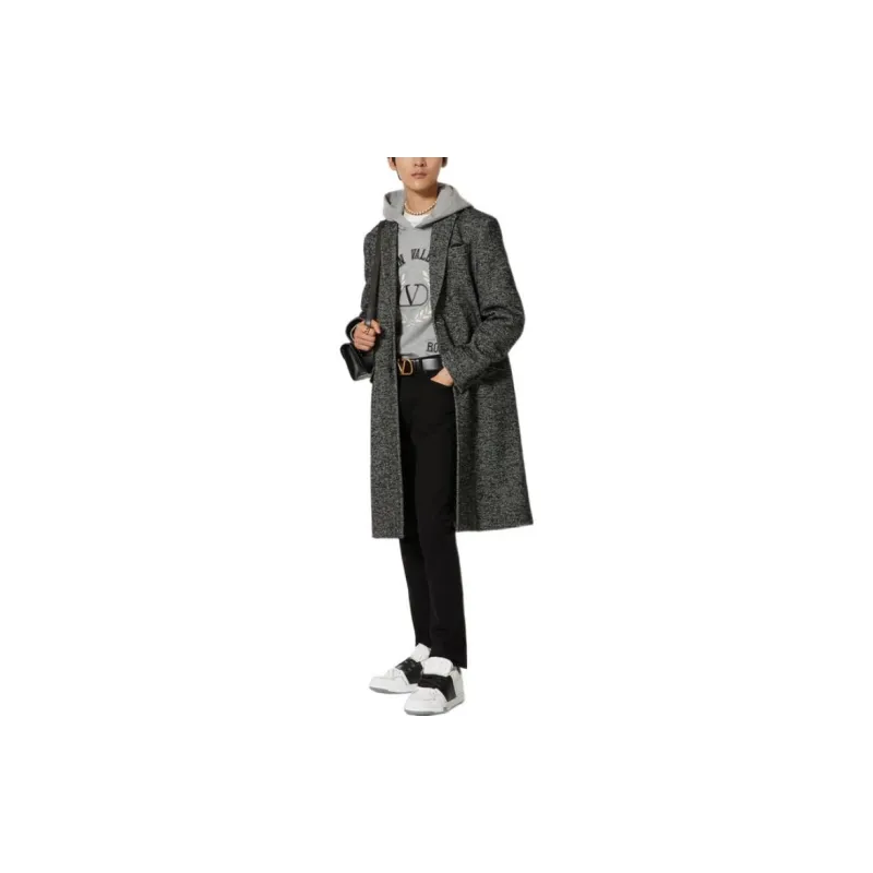 Valentino VLogo Detailed Long-Sleeved Hoodie-3