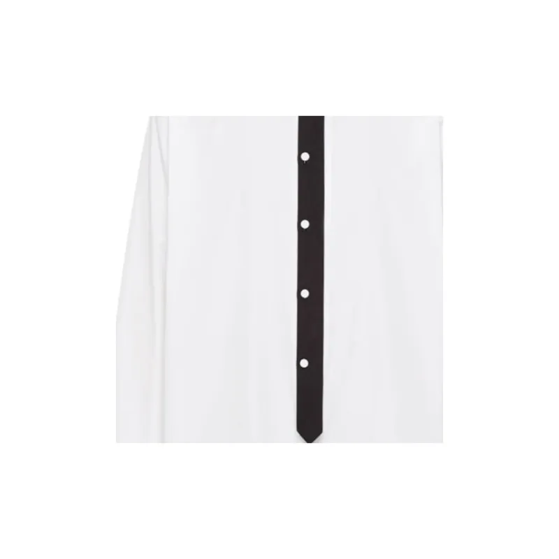 PRADA Shirts Men Black/White-3