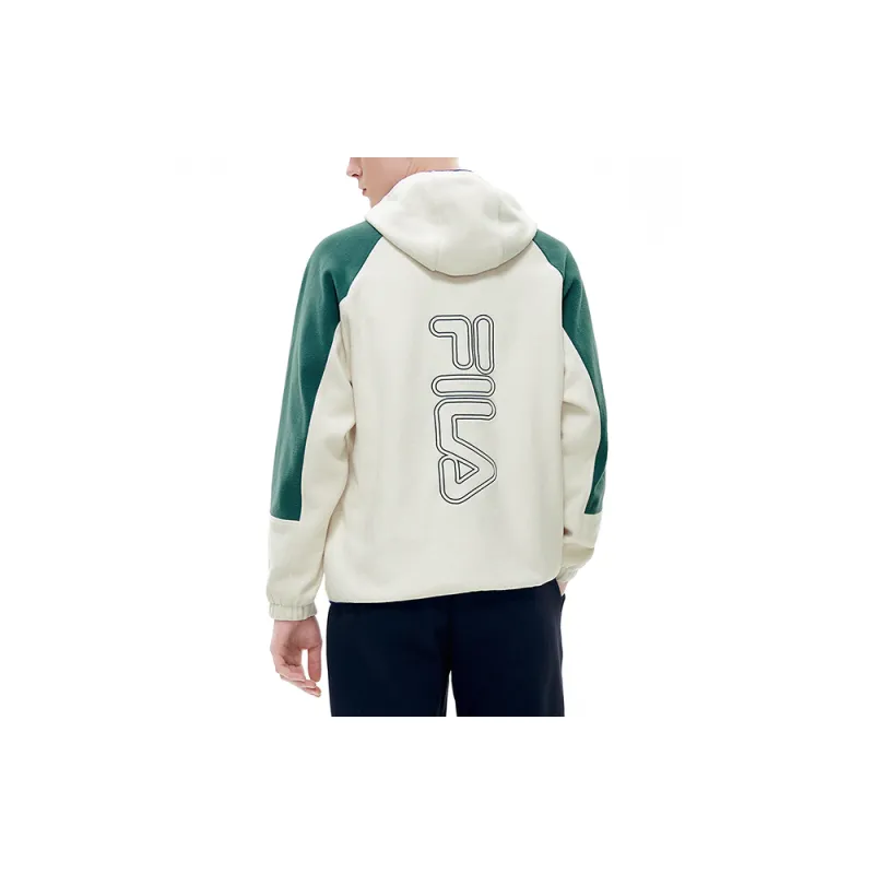 FILA FUSION Sweatshirts Men Wheat Cream-3