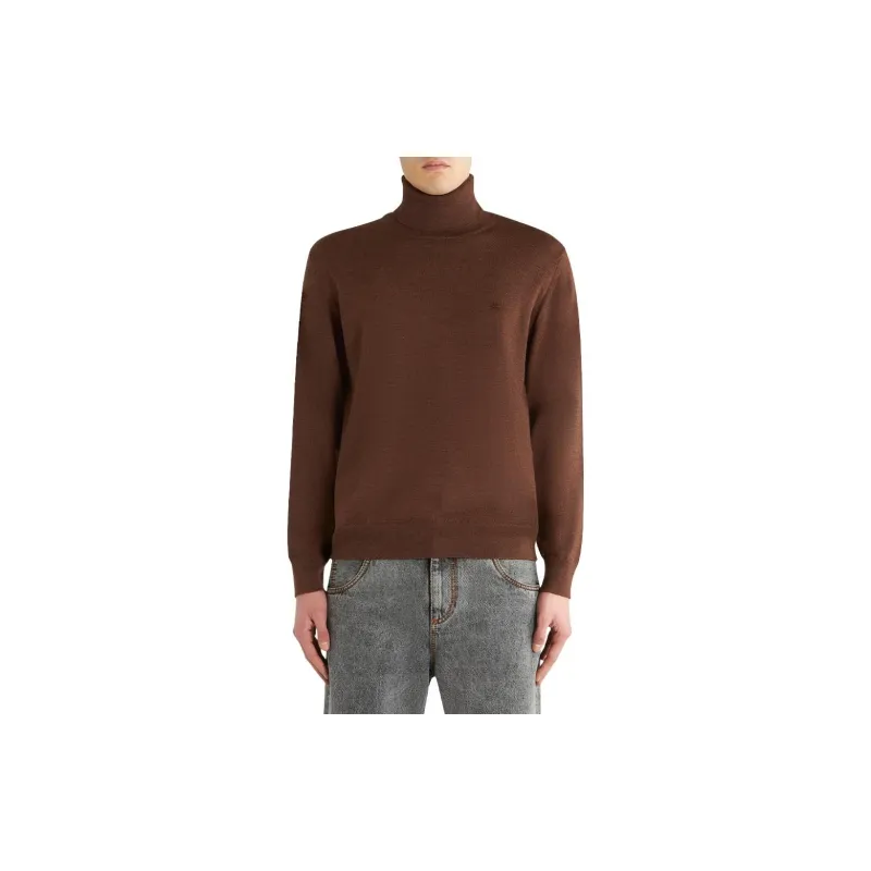 ETRO Roll neck Virgin Wool Jumper-2