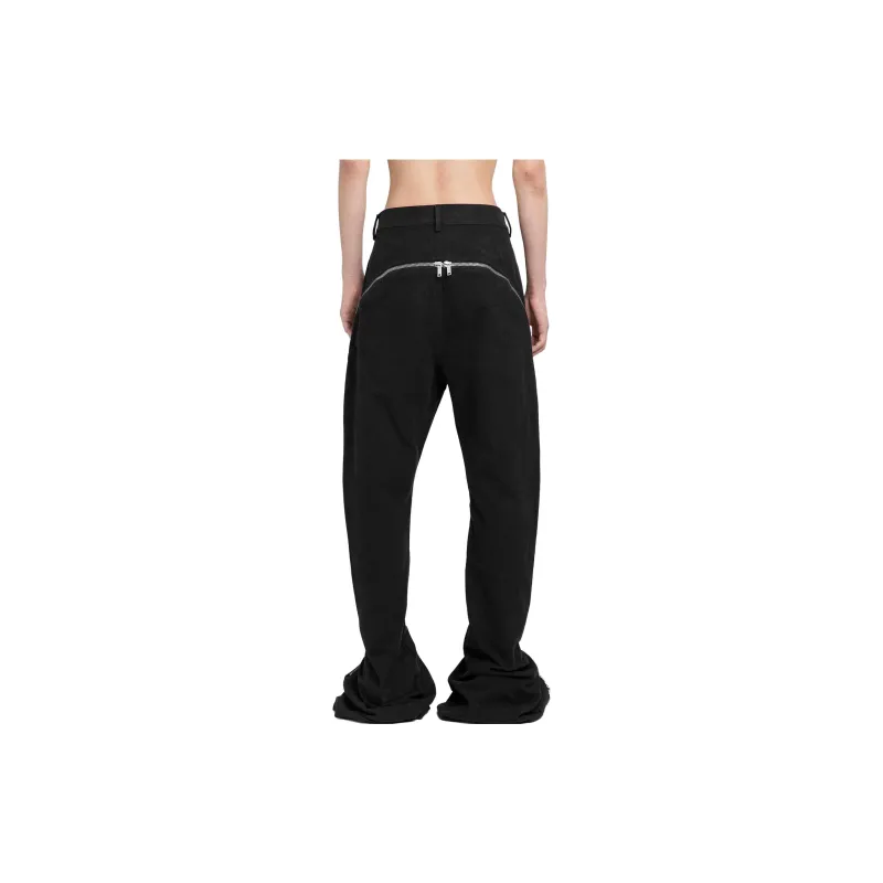 RICK OWENS Jeans Men Black-3