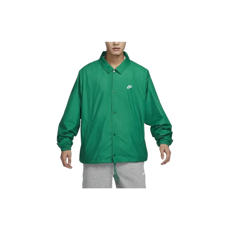 Nike Club Jackets Coats Men's Peacock Green-3