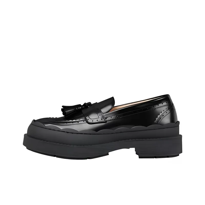 GUCCI Loafers Women's Black-0