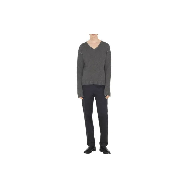 Burberry Straight leg Cotton Trousers-4