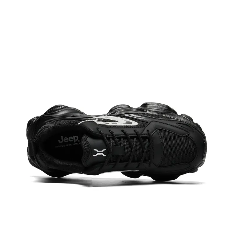 Jeep Anti-Slip And Wear-Resistant Coverage Low-Top Chunky Sneakers Men's-3