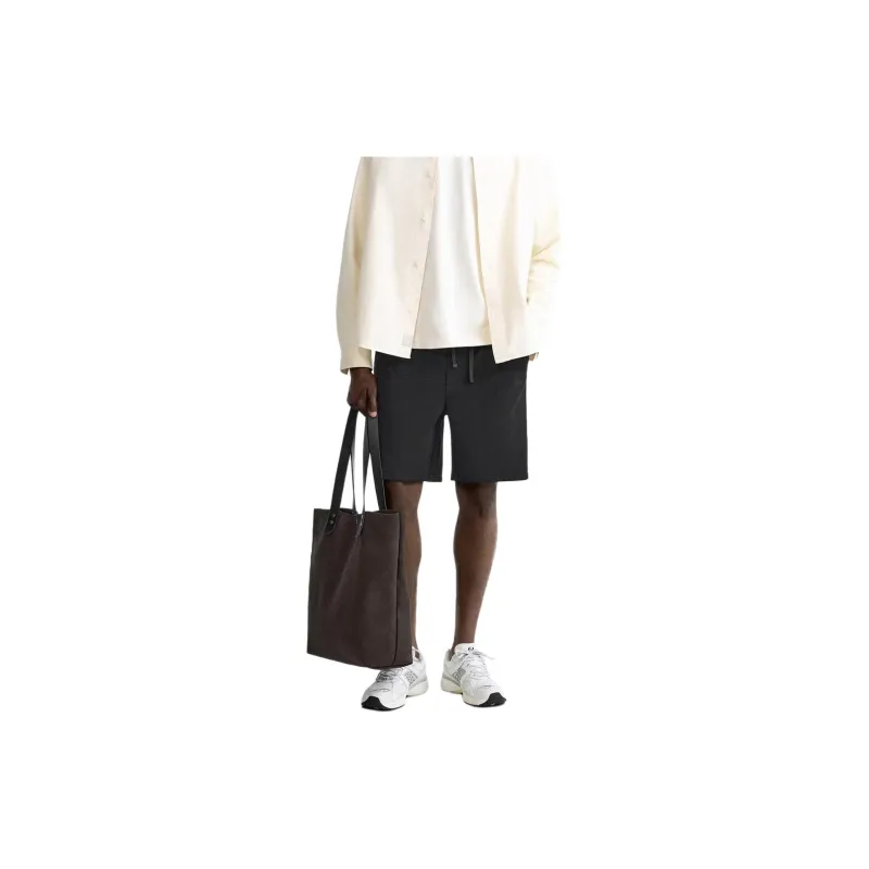 ZARA Casual Shorts Men Black-2