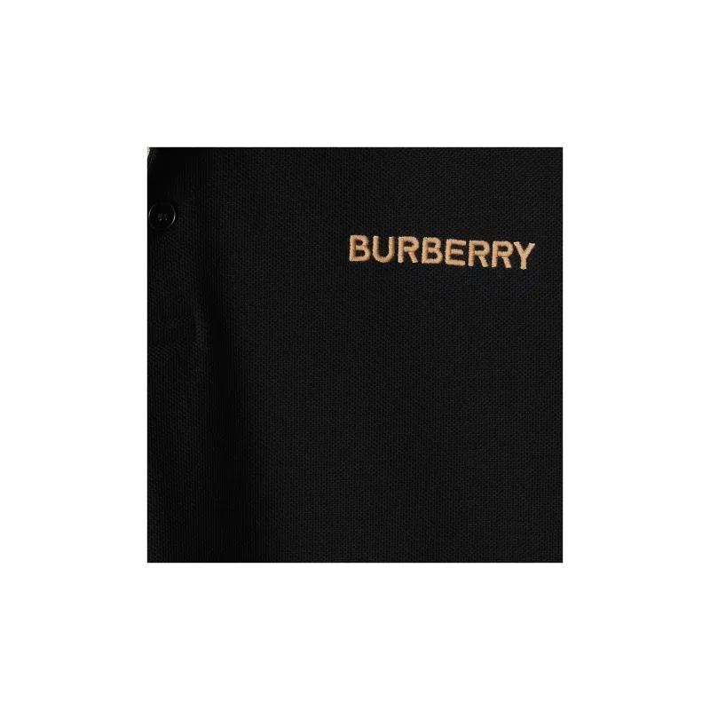 Burberry SS24 Polo Shirt Men's Black-5