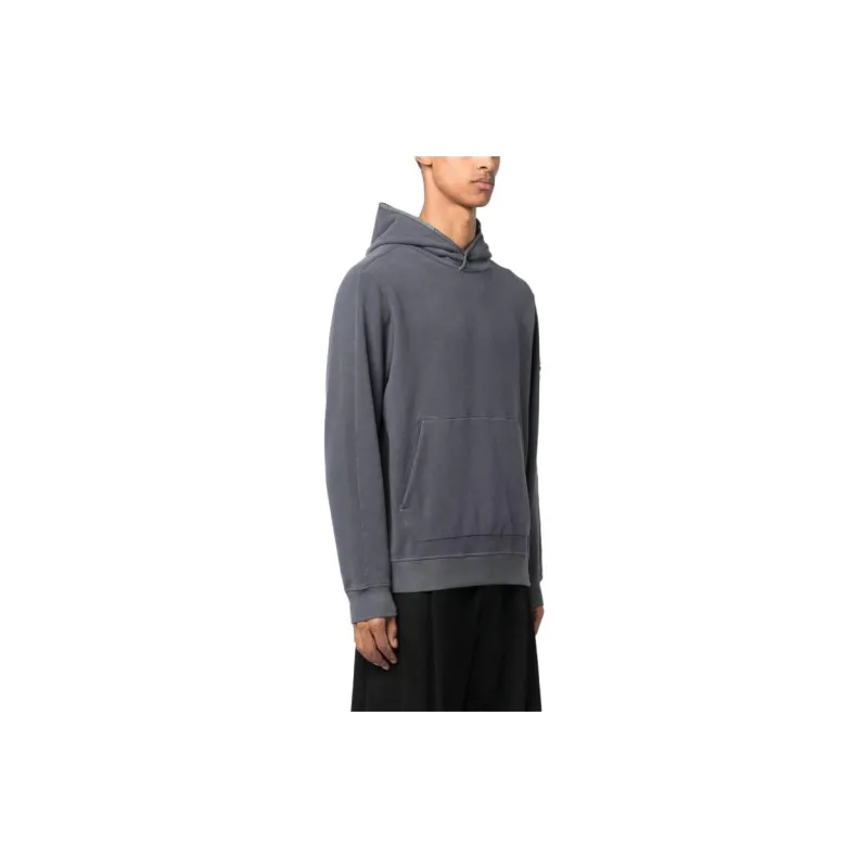 STONE ISLAND Compass Logo patch Cotton Hoodie-3