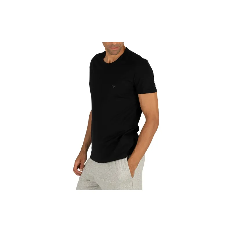 EMPORIO ARMANI T Shirts Men Black 2 Pack-4