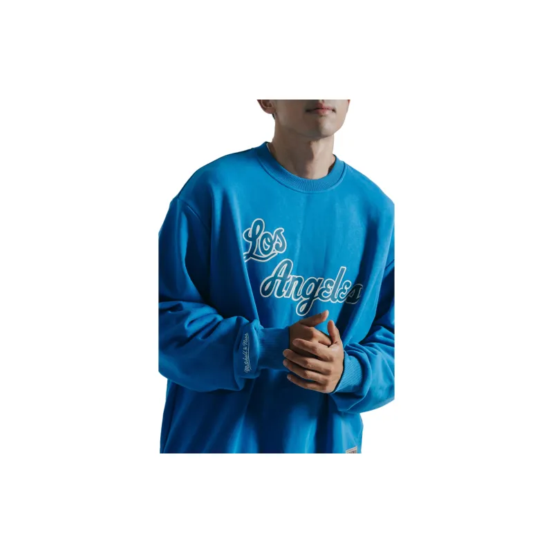 Mitchell Ness Sweatshirts Unisex Blue-2