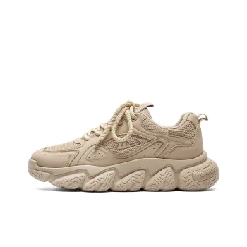 Warrior Anti-Slip Wear-Resistant Low-Top Casual Running Shoes Men's Brown