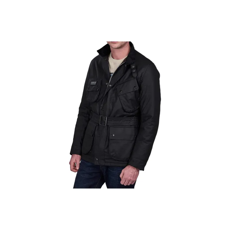 BARBOUR International Sl Waxed Jacket-2