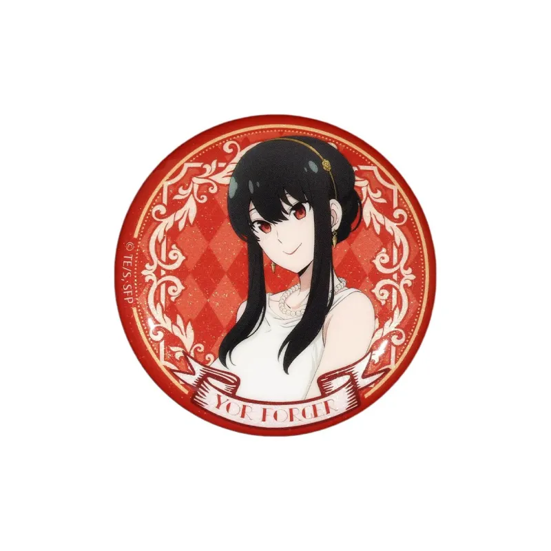 BOOM COMIC SPY X FAMILY Iridescent Pearlescent Formalwear, Badge, Anya Lloyd Yorokobuoka Badges-2