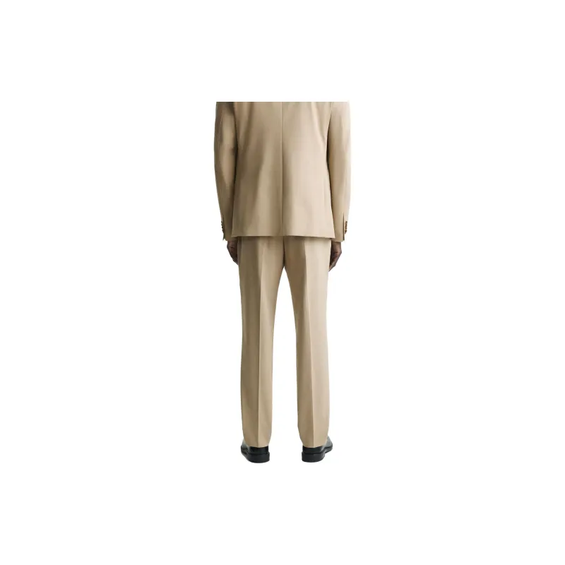 ZARA Suit Trousers Men Light Brown Yellow-3