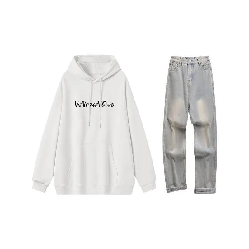 VniVerseVClub Sweatshirt Set Unisex-5