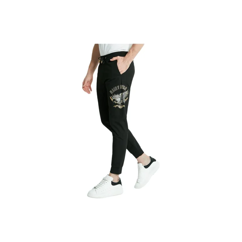 Raidy Boer Casual Pants Men's Black-4