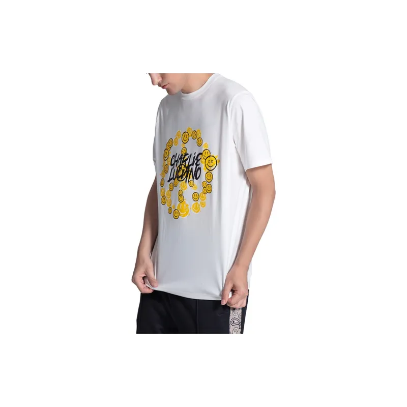Charlie Luciano T Shirt Unisex White-3