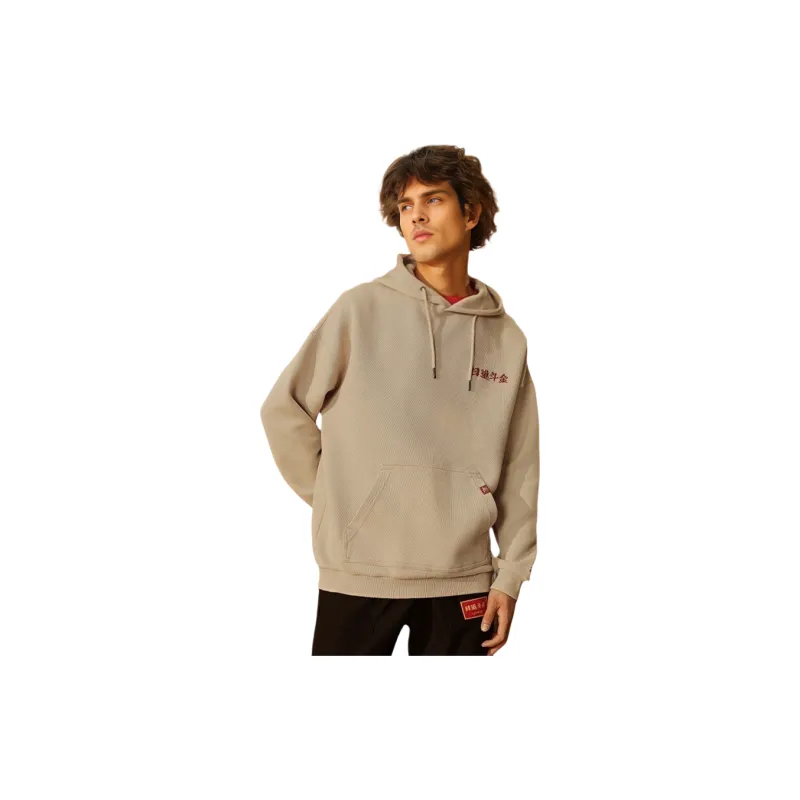 LINING Sports Life Collection Sweatshirts Men Khaki-2