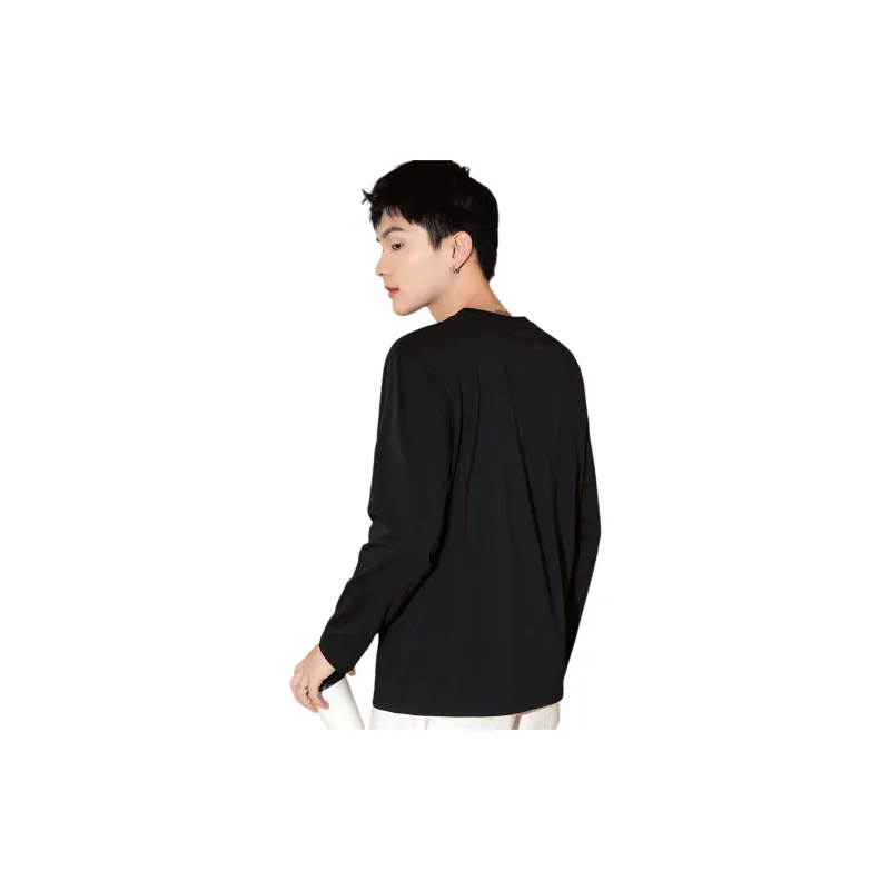Tonlion Long Sleeved T Shirts Men's-1
