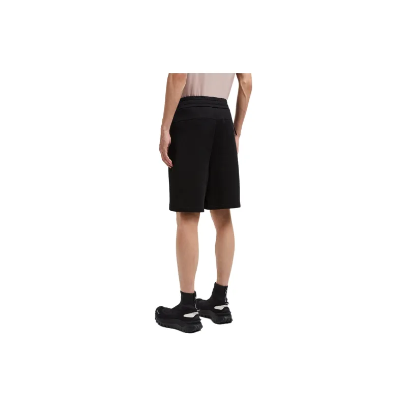 Moncler Logo Detailed Knee High Shorts-3