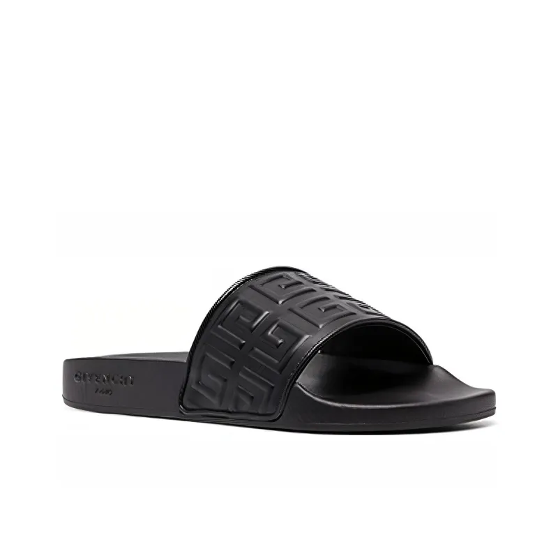 Givenchy 4G Strap Slip on Slides-2
