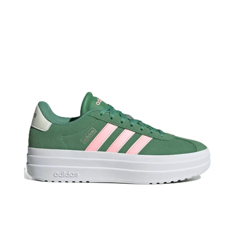Adidas Vl Court Bold Preloved Green Pink Spark Ivory Women's-1
