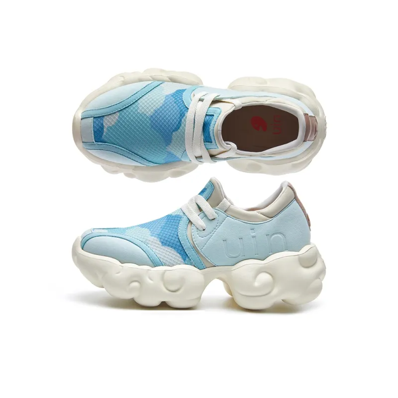 U.IN Painted Travel Cloud Collection Low Top Chunky Sneakers Women's-83